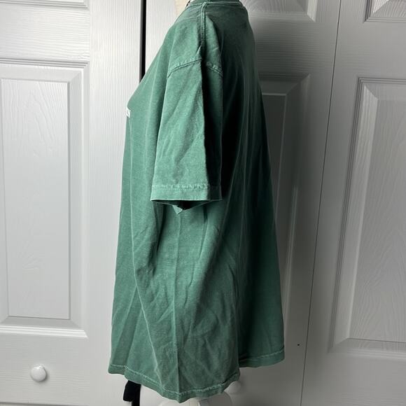 Make It Happen Tee Green White Medium - Picture 3 of 5